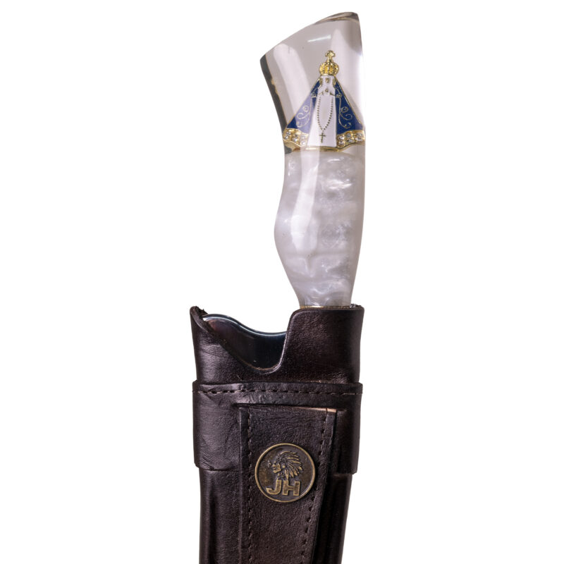 Faca Artesanal Personalizada JH Padroeira m2